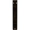 Ekena Millwork Eris Wrought Iron Bracket, (Single center brace), Antiqued Pale Gold 1 1/2"W x 5 1/2"D x 8"H BKTM01X05X08SERAPG - alternate 4